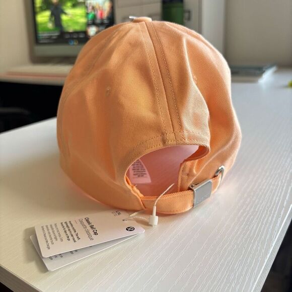 Lululemon Classic Ball Cap Color: Peach Bellini Glaze Pink Size L / XL new main image 4